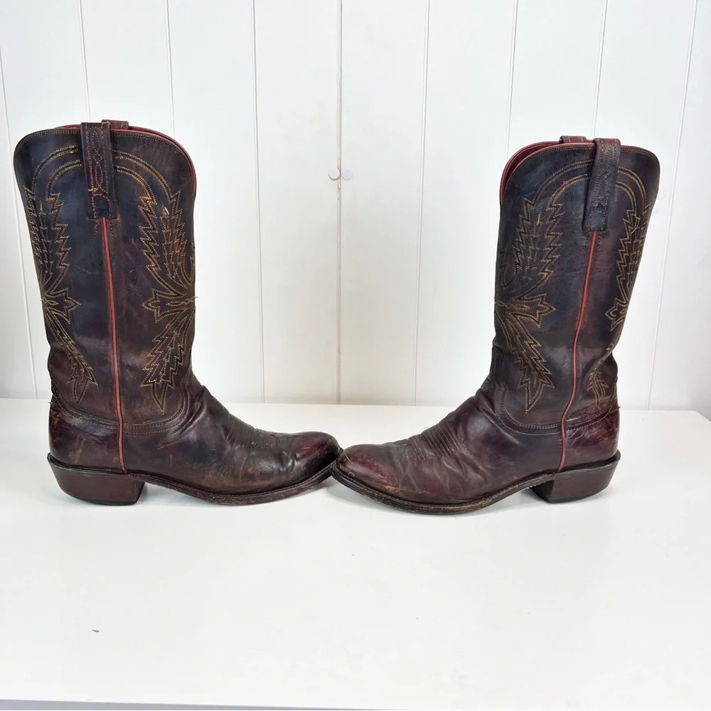 1883 by Lucchese Crayton N7697R Mad Dog Cowboy Boots Mens size 9.5D Western‎